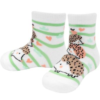 Zaubersocken Baby »Igel Familie« Größe 18-23