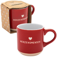 Espressotasse Gravur "HERZENSMENSCH"