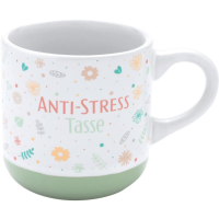 Espressotasse Gravur "ANTI-STRESS TASSE"